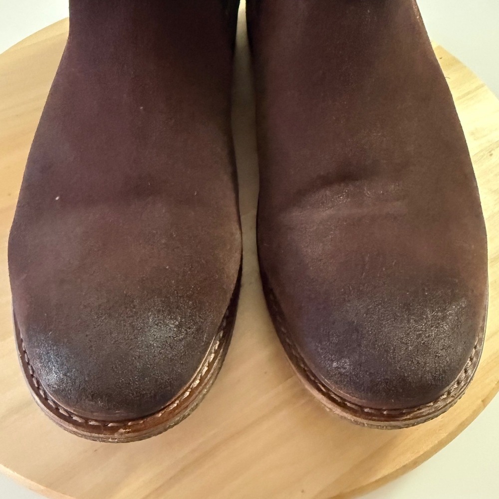 Johnston & Murphy Men's Brown Suede Chelsea Boots 13M 59-1412 Ankle Boots‎ - Picture 7 of 9